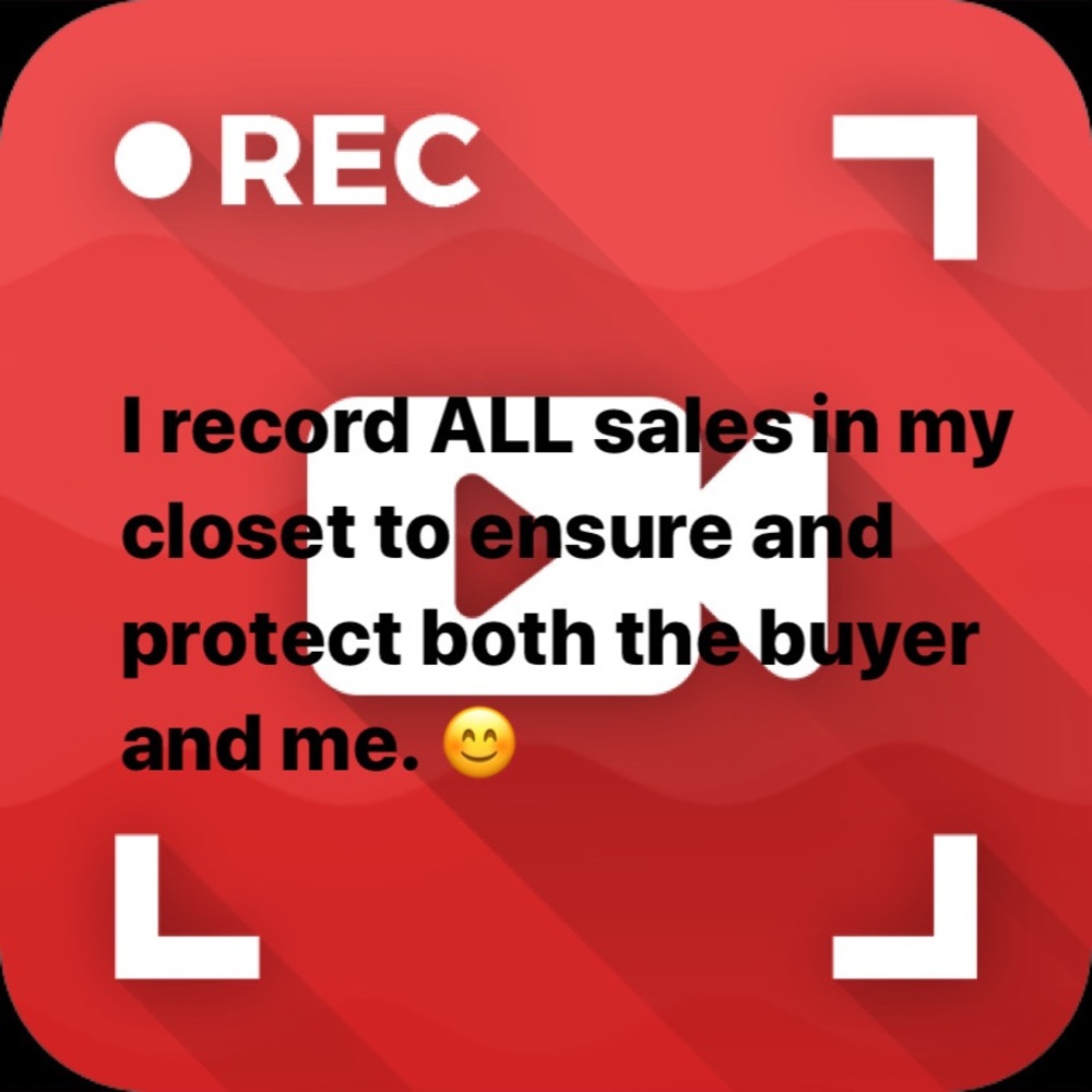 I RECORD ALL SALES